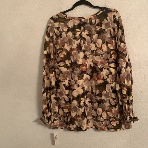 NWT Zac & Rachel Long Sleeve Women’s Tunic Size 2X - Picture 2 of 11